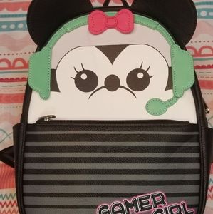 NWT Loungefly Gamer Grl Minnie Mouse Mini …